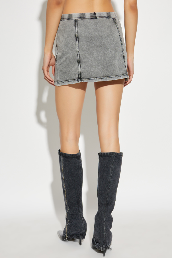 Grey Skirt O-ALLEGRA-MINI Diesel - Vitkac Italy